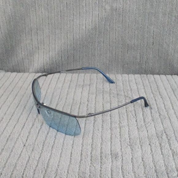 New Divine Eyewear Krista Chrome/Aqua Gradient Sunglasses Women's NWT - Picture 8 of 8